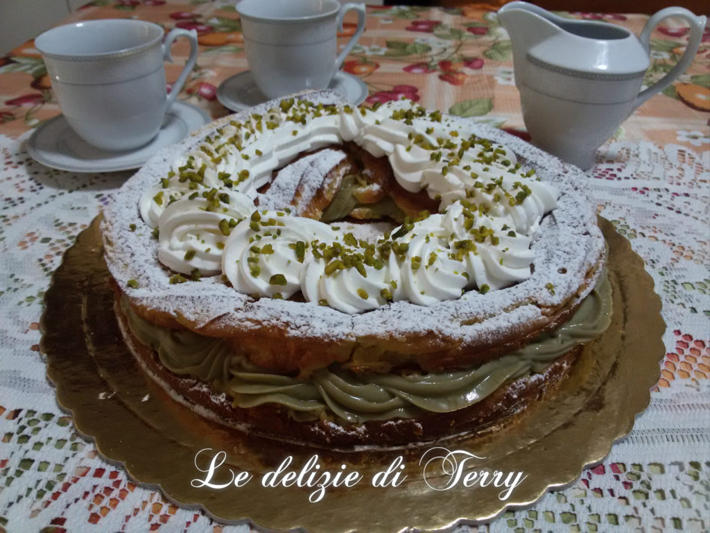 Ricetta Paris Brest con crema al pistacchio